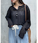 2WAYシアーヘンリーネックTEE