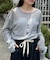 2WAYシアーヘンリーネックTEE