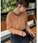 2WAYシアーヘンリーネックTEE