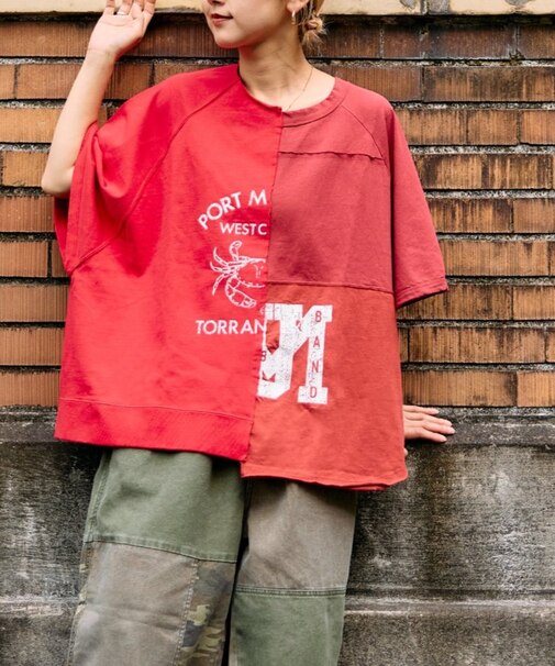 etsintaリメイクオーバーtee
