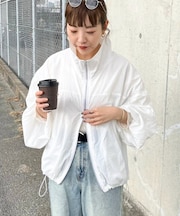 【てらさま企画】2WAYシアーナイロンスタンドネックジャケット