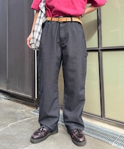 【夏でも涼しい◎】【TYPYDENIM】メッシュデニムワークパンツ