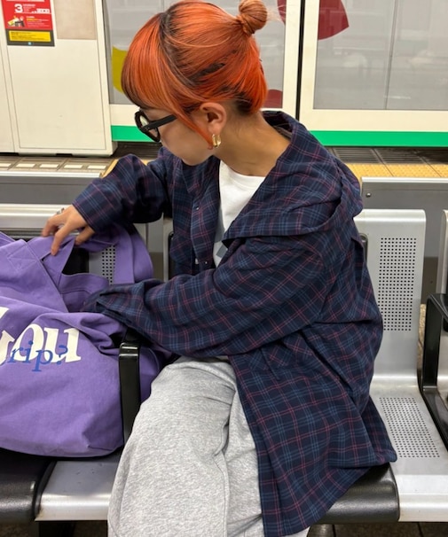 【アソート加工/ジャケット見え◎】【UNISEX】フード付きチェックシャツ