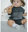 【BABY】TEEマルシェロンパース