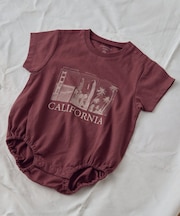 【BABY】TEEマルシェロンパース