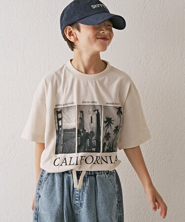 【KIDS】【男女兼用】アソートプリントマルシェTEE