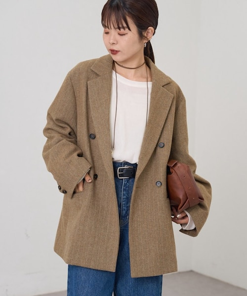 ツィードオーバージャケット｜チャオパニックティピーの通販｜&mall