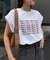 梨地フレンチスリーブアソートプリントTee