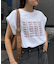 梨地フレンチスリーブアソートプリントTee