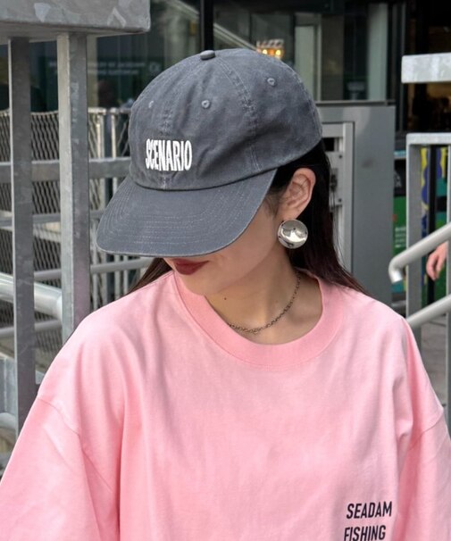 ヴィンテージダックロゴ刺繍キャップ