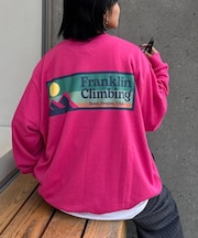 【Franklin Climbing】裏毛バックロゴプリントスウェット