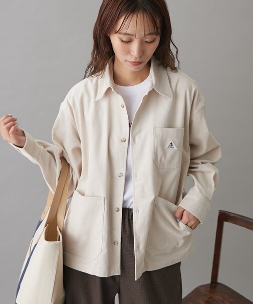 【セットアップ対応】【GEVACO】コーデュロイシャツジャケット