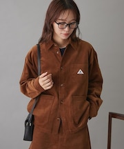 GEVACOコーデュロイシャツジャケット