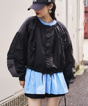 etsintaリメイクキルティングコクーンジャケット