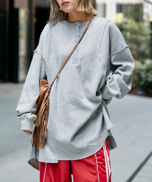 etsintaリメイクワッフルヘンリーBIGTEE