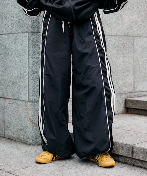 etsintaリメイクドロストワイドジャージパンツ｜チャオパニック