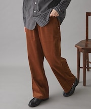 【3サイズ展開】【GEVACO】コーデュロイイージーワイドパンツ