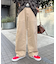 ウォッシュドベイカーワイドデニムパンツ/セットアップアイテムあり