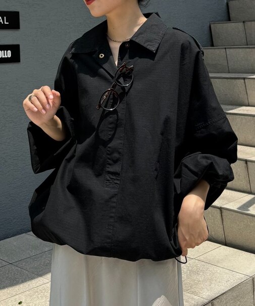 リップストップオーバーサイズアノラック