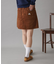 GEVACOコーデュロイミニスカート