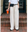 ≪3サイズ展開≫テックリネンワイドパンツ