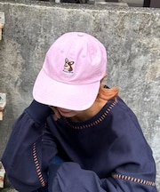 【SOUNDSGOOOOD】犬刺繍ツイルキャップ
