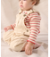 【BABY】【Qinn】綿ダックサロペット