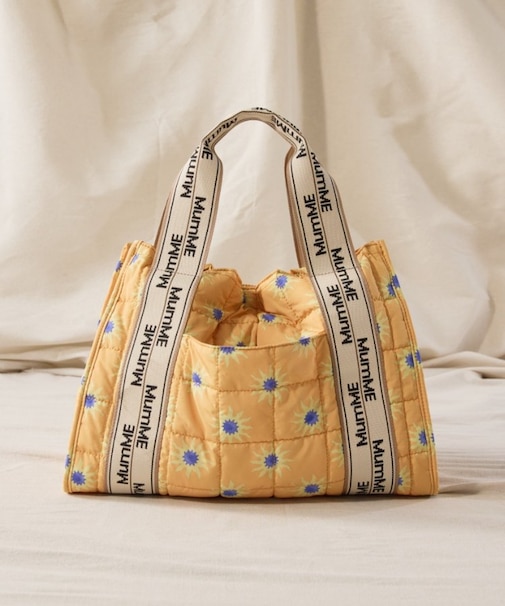 【Qinn×MumME】ジャガードテープマルチウェイBAG