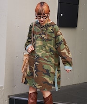 etsintaミリタリーアノラックワンピース