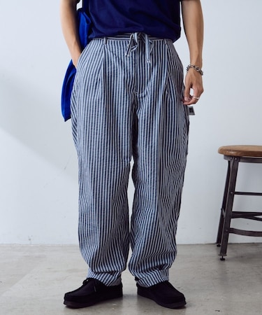 【PATTIPATTI】タックワイドワークパンツ