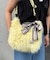 H.Sリボンチャーム付マルチWAYファーBAG