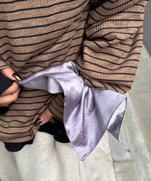 【新色追加！】lilスクエアBIGシュシュ