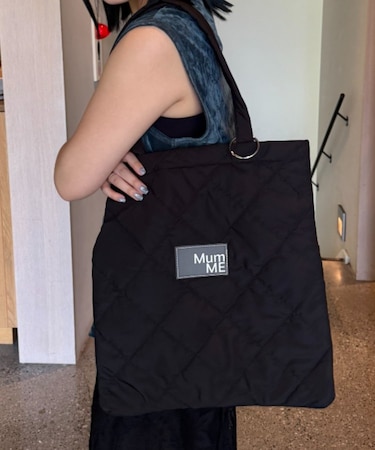 【MumME】カラビナ付きトートBAG