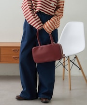 【大容量】【GEVACO】レザーボストンバッグ