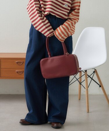 【大容量】【GEVACO】レザーボストンバッグ