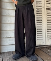 【UNISEX】NEWタックボリュームワイドパンツ