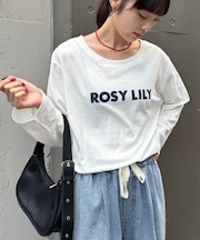 コットンナイロンシアーカラーロゴTee