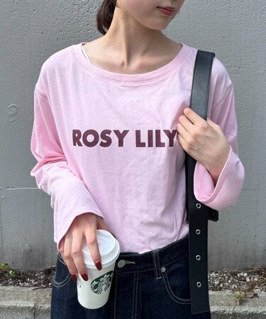 コットンナイロンシアーカラーロゴTee