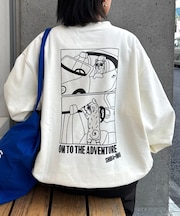 【ユニセックス】DOGS刺繍ロゴプリントスウェット