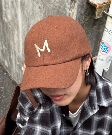 【UNISEX】メルトンキャップ