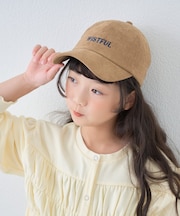 【KIDS】アソート柄刺繍コーデュロイキャップ