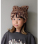 【KIDS】ねこ耳ファー帽子