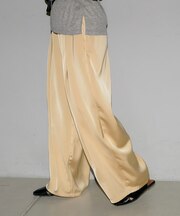 【yomo企画】ゆるツヤ垢抜けサテンパンツ