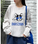【ユニセックス】犬 ニット アソートロゴジャガードニット