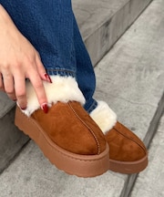 ムートンサンダル