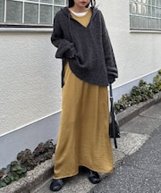 前後2wayサテンタンクワンピース