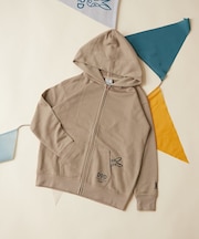 【GRY・BLUEは一部店舗限定】【DOD】【キッズ】ヒョッコリポケジップ