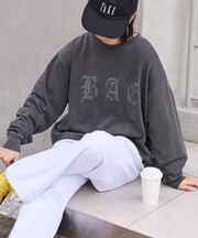 【Franklin Climbing】「BAE」vintageプリントスウェット