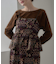 【aguni】ベロア刺繍ビスチェ