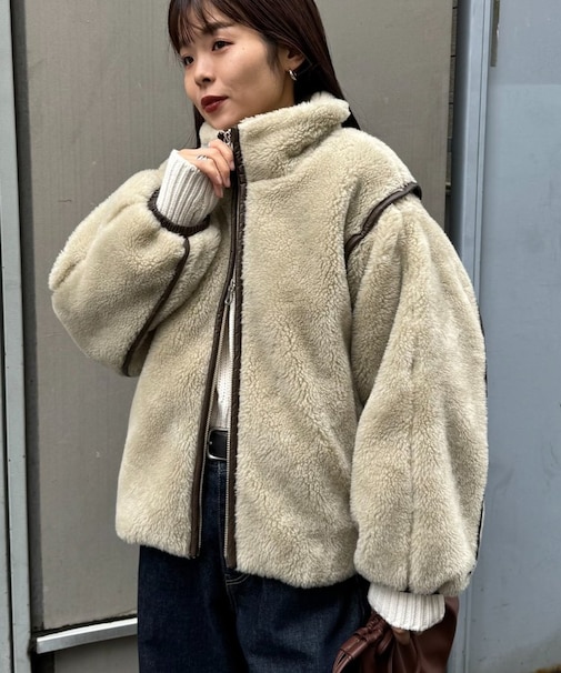 マルチウェイボアスタンドジャケット